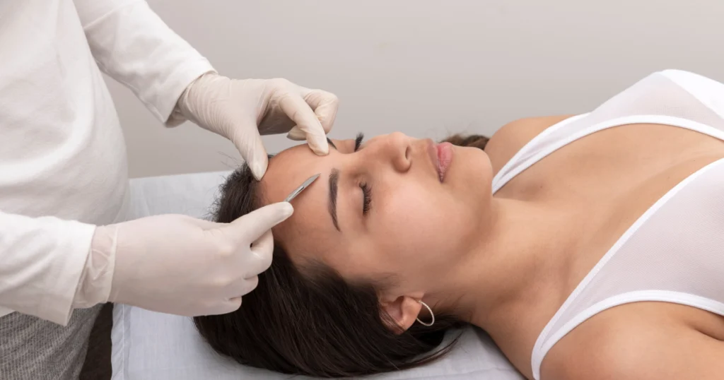 Dermaplaning treatment in Atlanta, GA for smooth and exfoliated skin