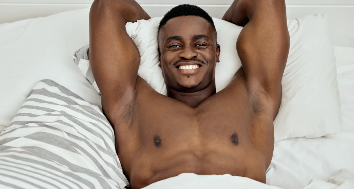 A man after Hyperbaric Chamber therapy